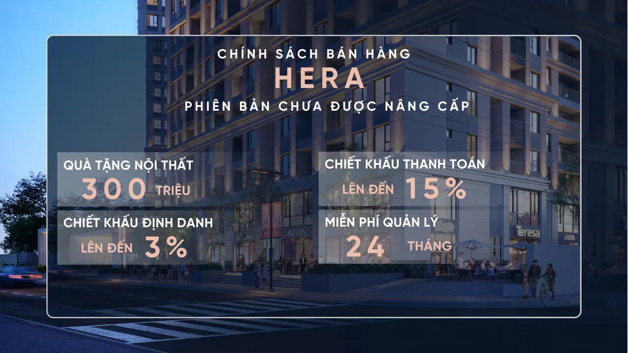 Chính sách bán hàng HERA