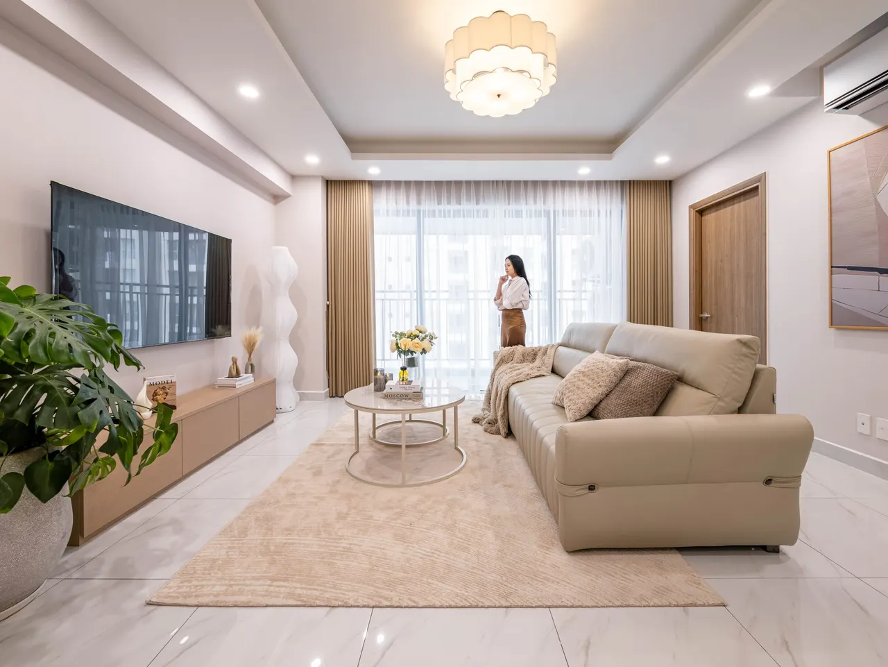 Ảnh thực tế căn A1 – tháp HERA, Gem Park