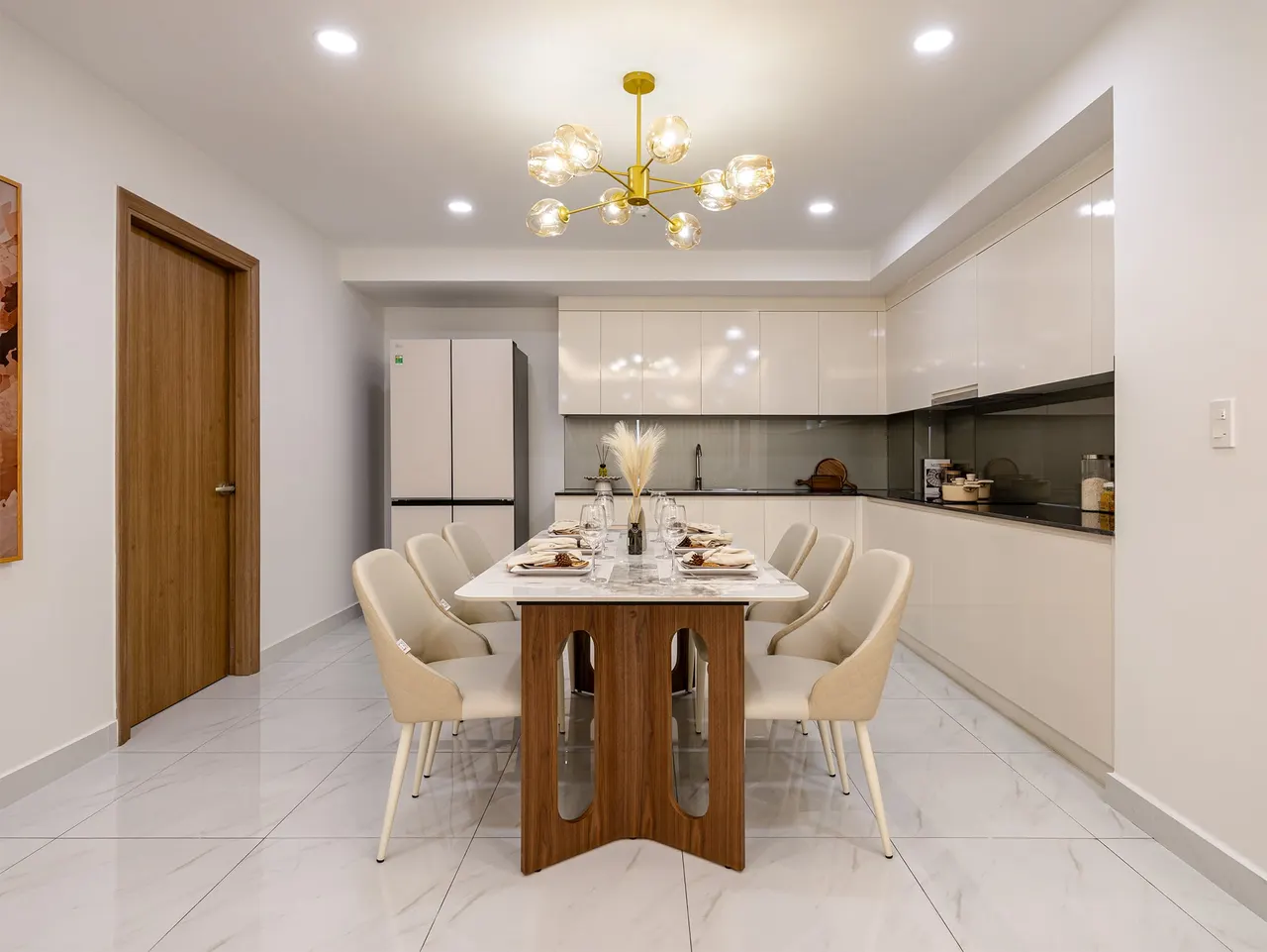 Ảnh thực tế căn D1 – tháp HERA, Gem Park